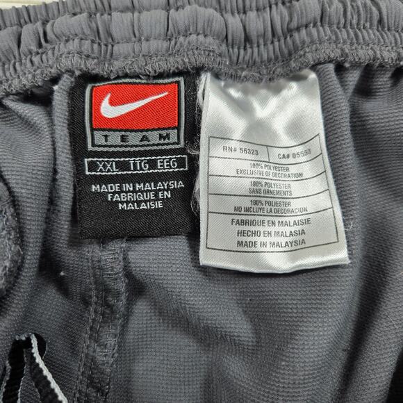 Vintage Y2K Nike Team Gray Warm Up Track Pants in Gray Men's Size XXL - Picture 2 of 5